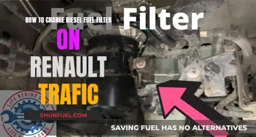 Changing the Diesel Fuel Filter in Renault Trafic: Step-by-Step Guide