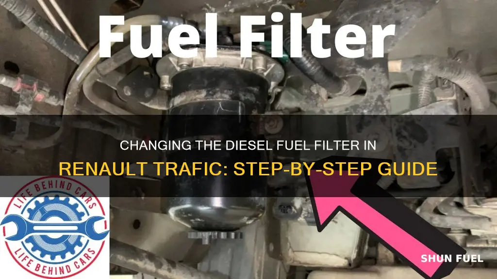 how to change diesel fuel filter on renault trafic