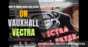 Changing the Diesel Fuel Filter in a Vauxhall Vectra