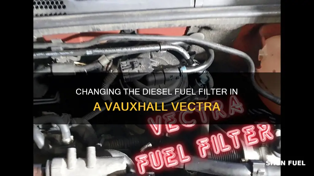 how to change diesel fuel filter on vauxhall vectra