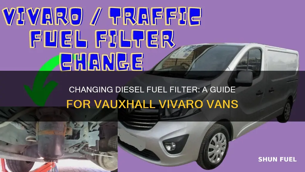 how to change diesel fuel filter on vivaro