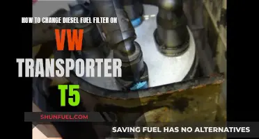 Replacing Diesel Fuel Filter: VW Transporter T5 Guide