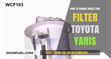 Replacing Diesel Fuel Filter: Toyota Yaris Guide
