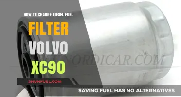 Changing Diesel Fuel Filter: Volvo XC90 Guide