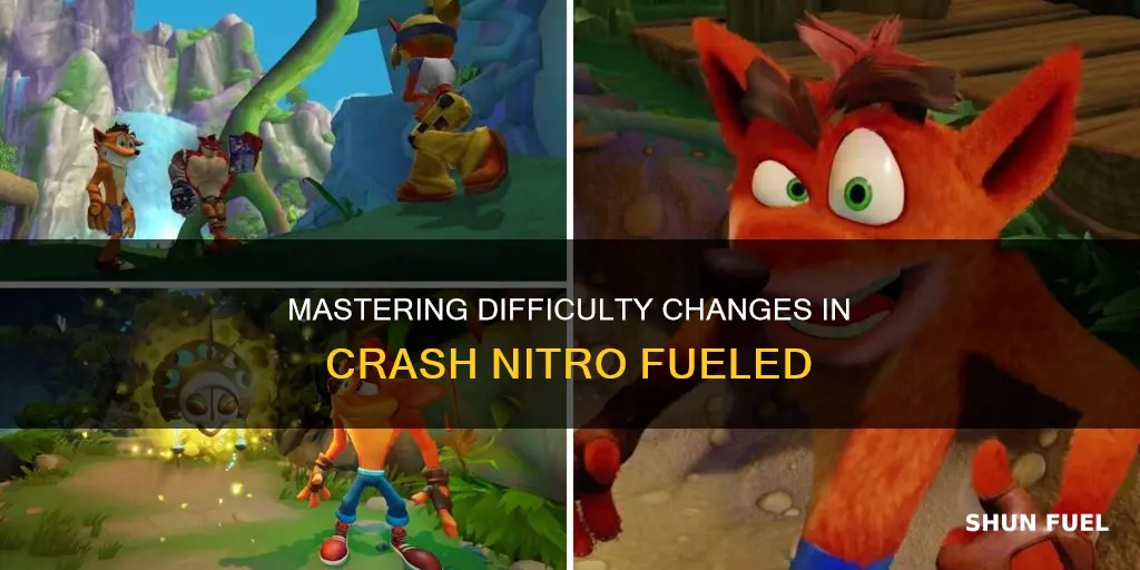 how to change difficulty in crash nitro fueled