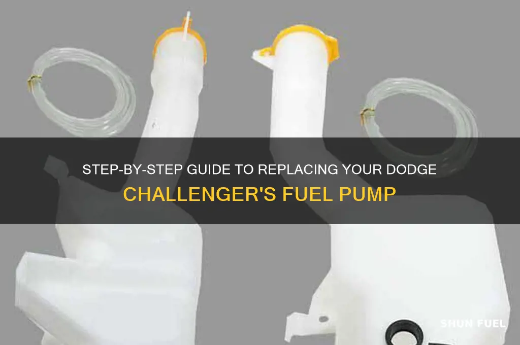 how to change dodge challenger fuel pump