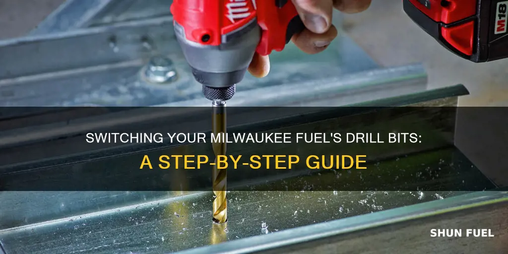 how to change drill bit milwaukee fuel