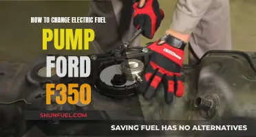 Replacing Electric Fuel Pump in Ford F350: Step-by-Step Guide