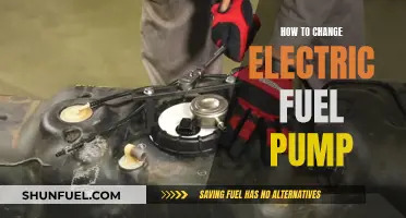 Replacing Electric Fuel Pump: Step-by-Step Guide for DIYers