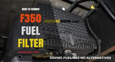 The F350 Fuel Filter: Easy DIY Replacement Guide