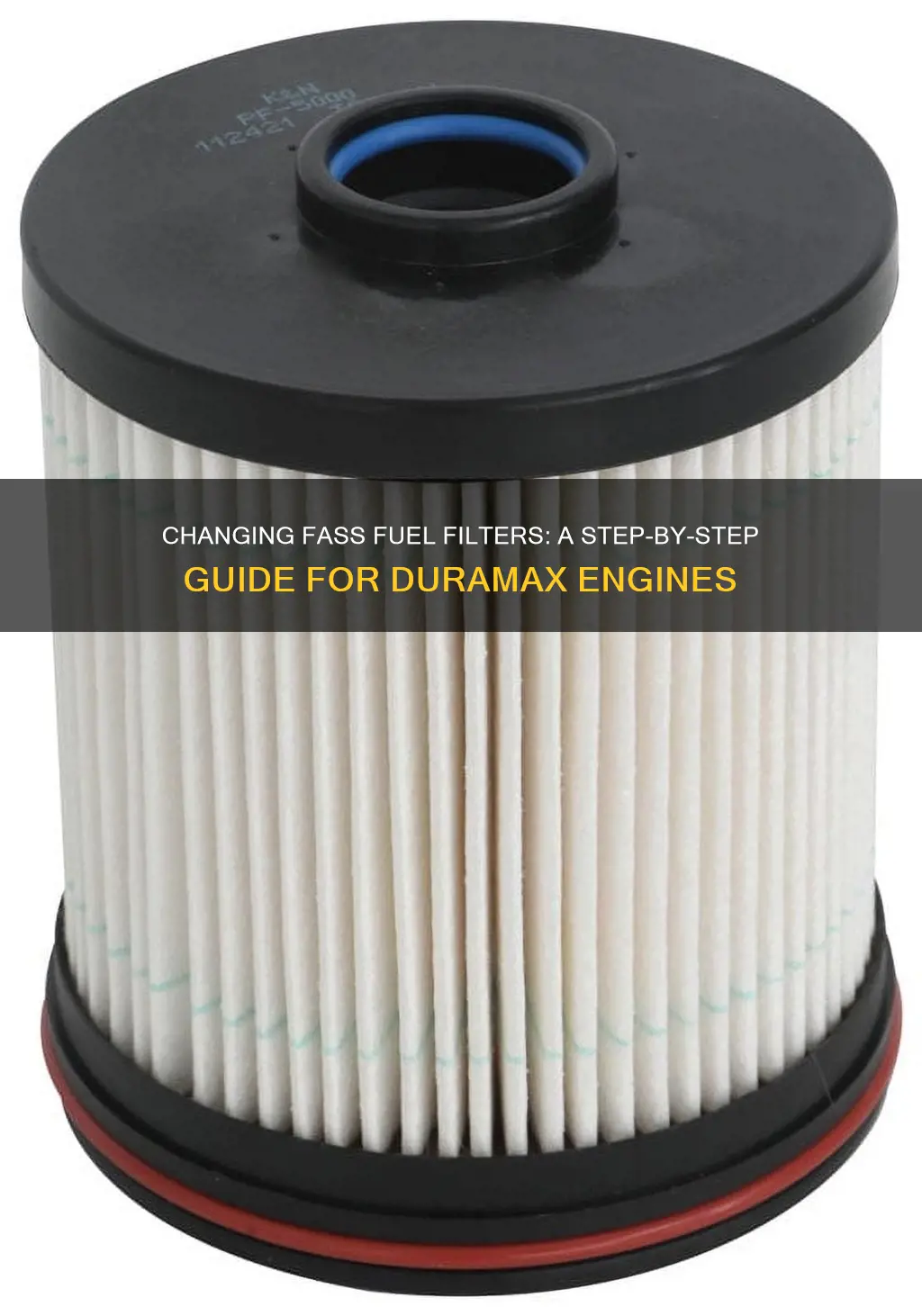 how to change fass fuel filters duramax