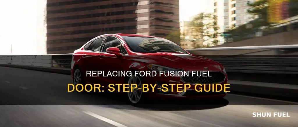 how to change ford fusion fuel door