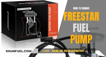 Replacing the Fuel Pump in Your Freestar: A Step-by-Step Guide