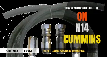 Replacing Front Fuel Line on N14 Cummins Engine: Step-by-Step Guide