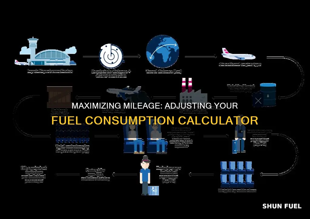 how to change fuel consumption calculator