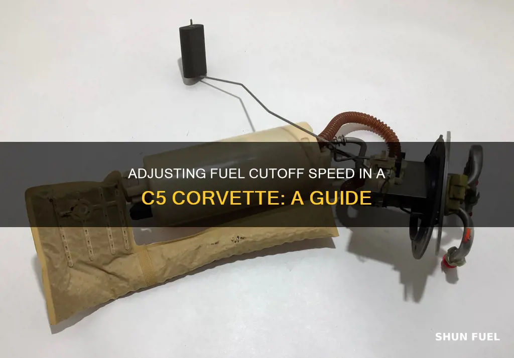 how to change fuel cutoff speed on 1998 c5 corvette