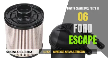 Replacing Fuel Filters in a 2006 Ford Escape DIY Guide