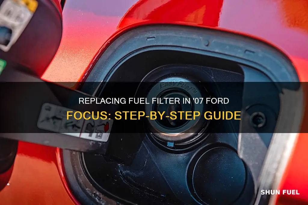 how to change fuel filter 07 ford focus