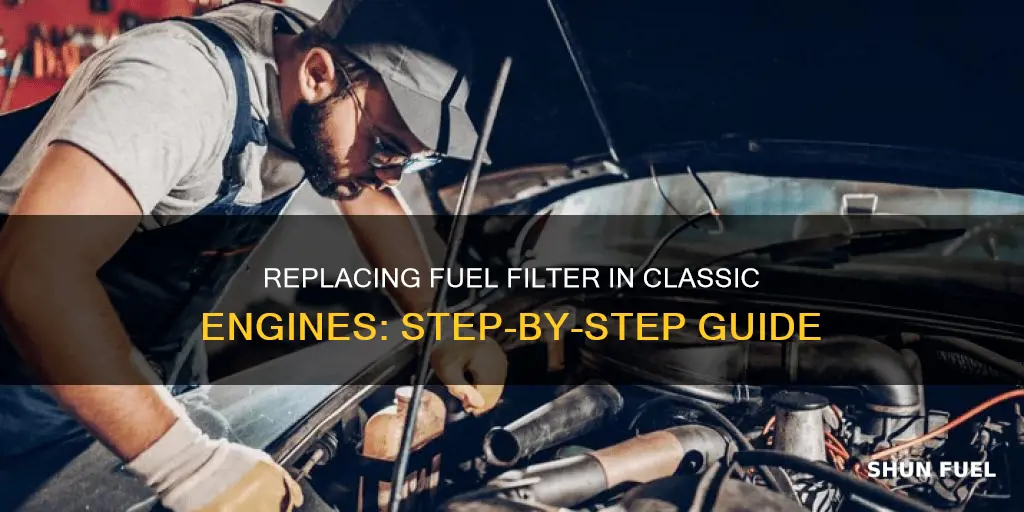 how to change fuel filter 1966 engine