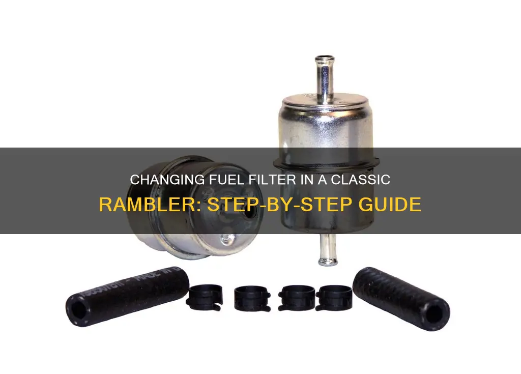 how to change fuel filter 1966 rambler