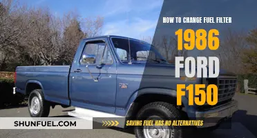 Replacing the Fuel Filter in Your Classic 1986 Ford F150