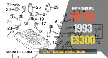 Replacing the Fuel Filter in Your 1993 ES300: Step-by-Step Guide