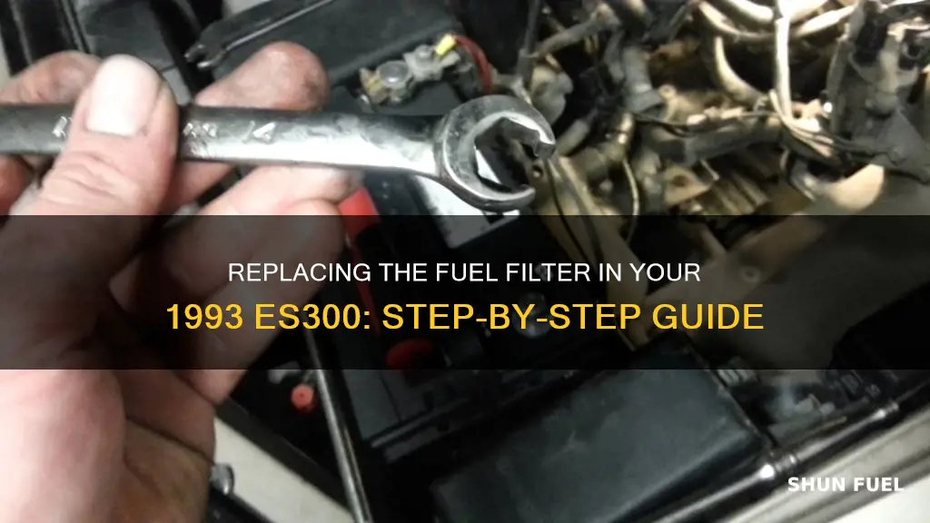 how to change fuel filter 1993 es300