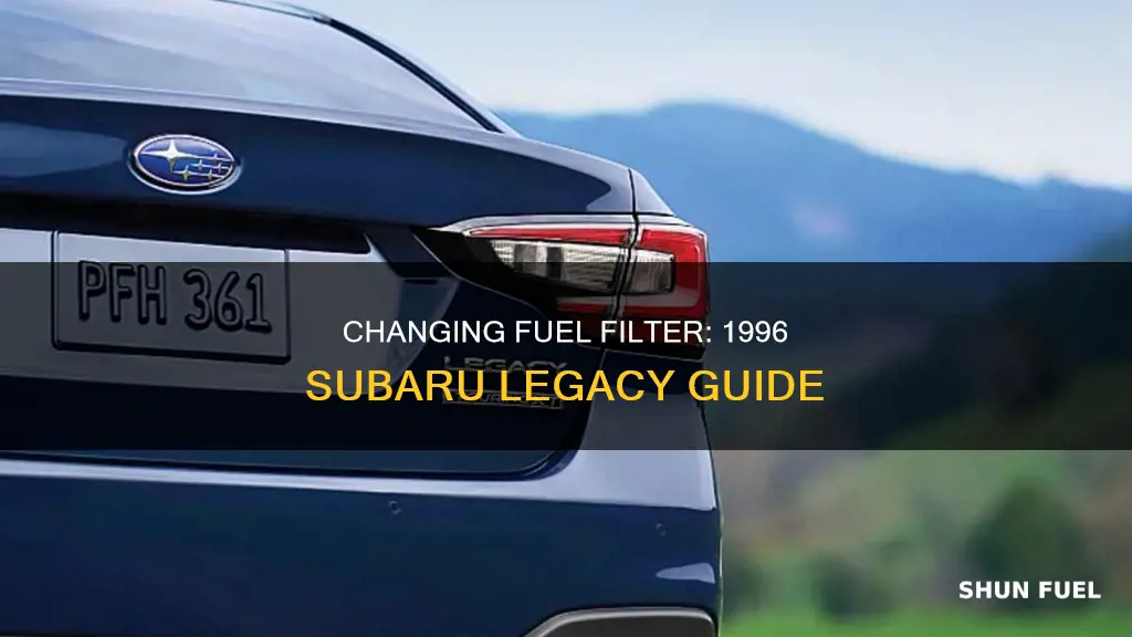 how to change fuel filter 1996 subaru legacy