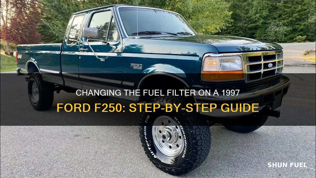 how to change fuel filter 1997 ford f250