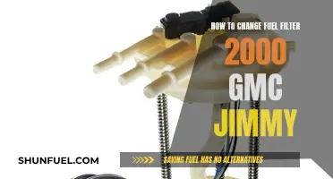 Replacing Fuel Filter in 2000 GMC Jimmy: Step-by-Step Guide