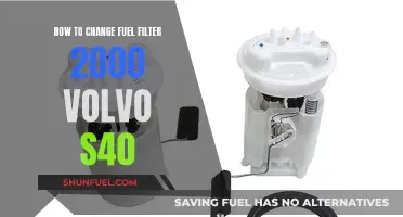 Changing Fuel Filter in Volvo S40: Step-by-Step Guide