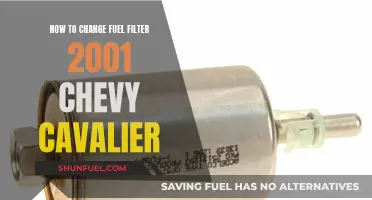 Changing Fuel Filter in 2001 Chevy Cavalier: DIY Guide