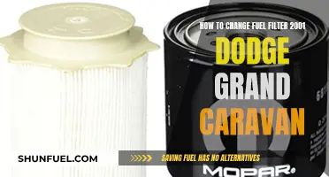 Changing Fuel Filter in 2001 Dodge Grand Caravan: Step-by-Step Guide