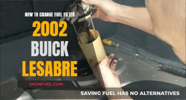 Changing Fuel Filter in 2002 Buick LeSabre: Step-by-Step Guide