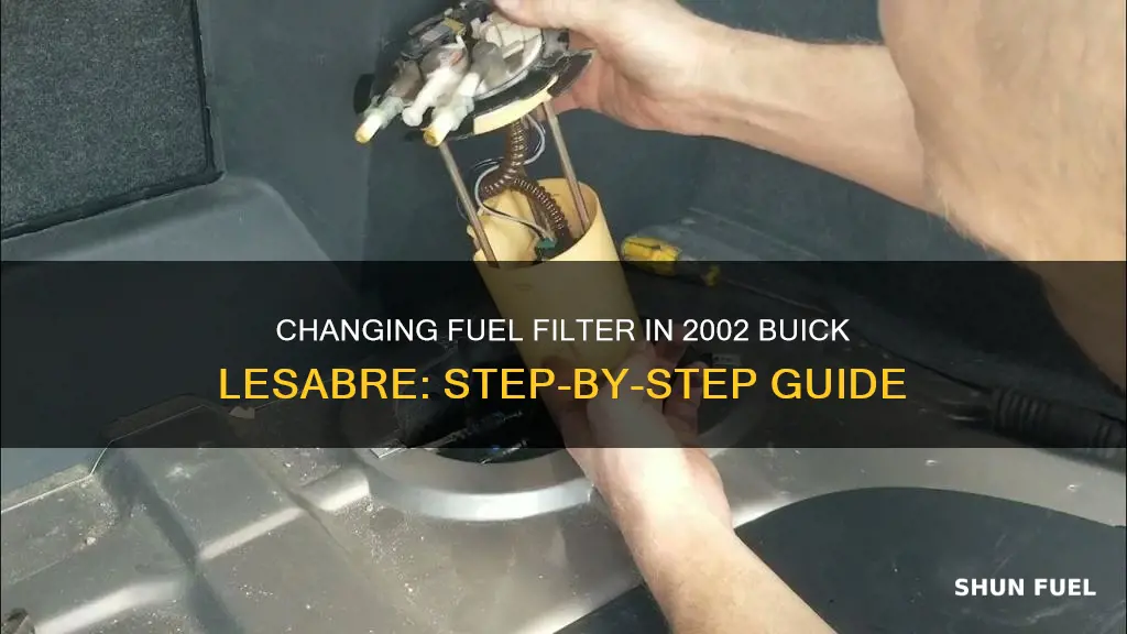 how to change fuel filter 2002 buick lesabre