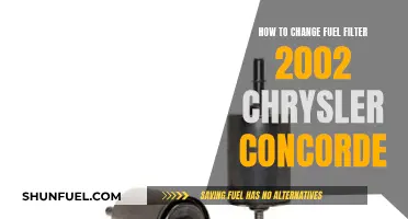 Changing Fuel Filter in Chrysler Concorde: Step-by-Step Guide