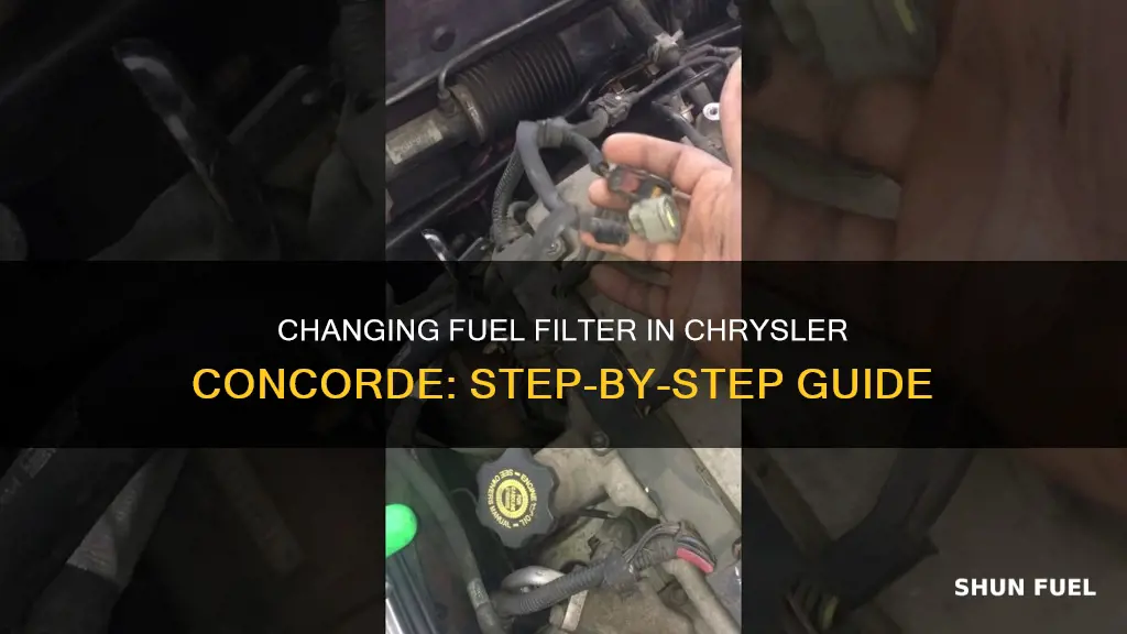 how to change fuel filter 2002 chrysler concorde