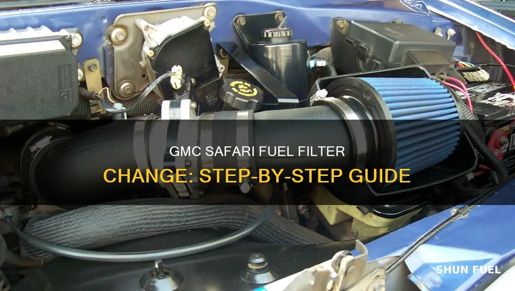 how to change fuel filter 2002 gmc safari