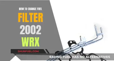 Replacing Fuel Filter in 2002 WRX: Step-by-Step Guide