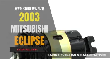 Changing Fuel Filter in 2003 Mitsubishi Eclipse: Step-by-Step Guide