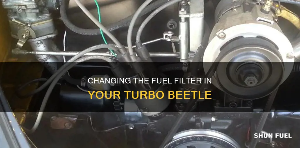 how to change fuel filter 2003 turbo beetle