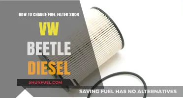 Changing Fuel Filter in VW Beetle Diesel (2004): Step-by-Step Guide