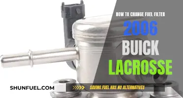 Changing Fuel Filter in 2006 Buick Lacrosse: Step-by-Step Guide