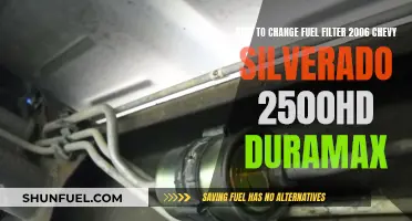 Changing Fuel Filter: 2006 Chevy Silverado 2500HD Duramax Guide