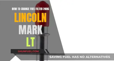 Replacing Fuel Filter in 2006 Lincoln Mark LT, Step-by-Step