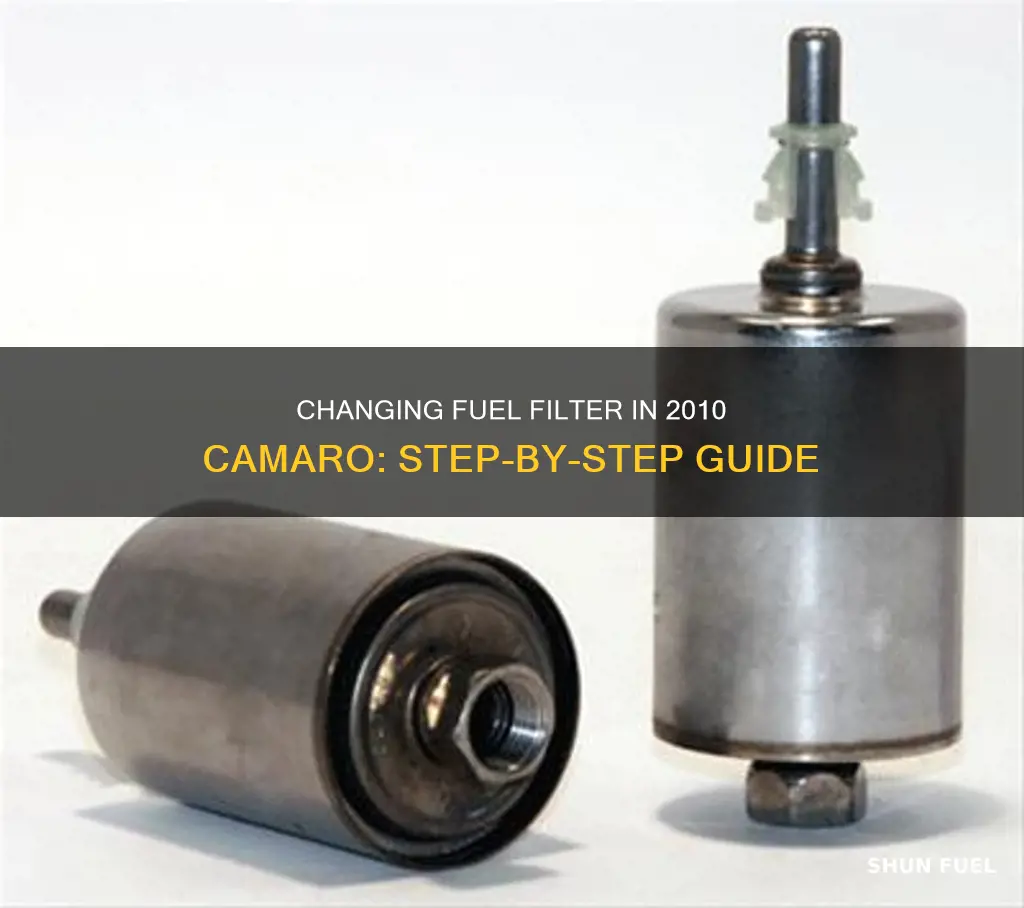 how to change fuel filter 2010 camaro