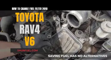 Replacing Fuel Filter in 2010 Toyota RAV4 V6: Step-by-Step Guide