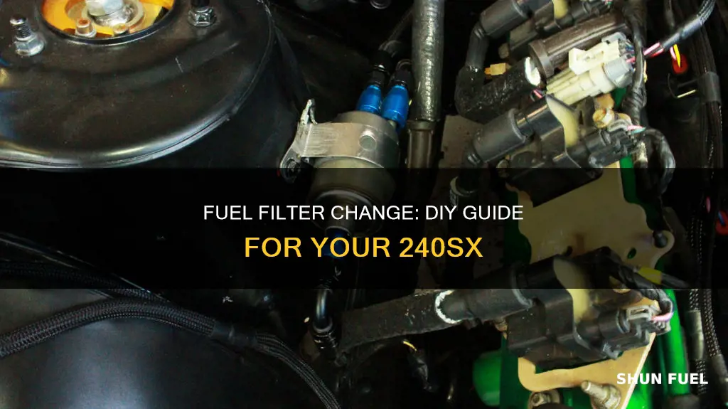 how to change fuel filter 240sx