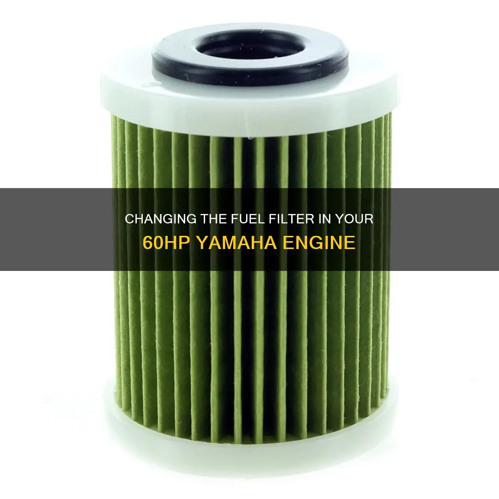 how to change fuel filter 60hp yamaha