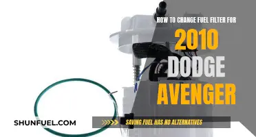 Replacing Fuel Filter in 2010 Dodge Avenger: Step-by-Step Guide